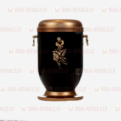 Pelnu urna (metāla/tumši zaļa) RPBD-U17-LV