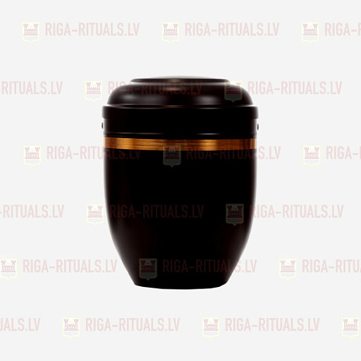 Pelnu urna (metāla/melna) RPBD-U4-LV